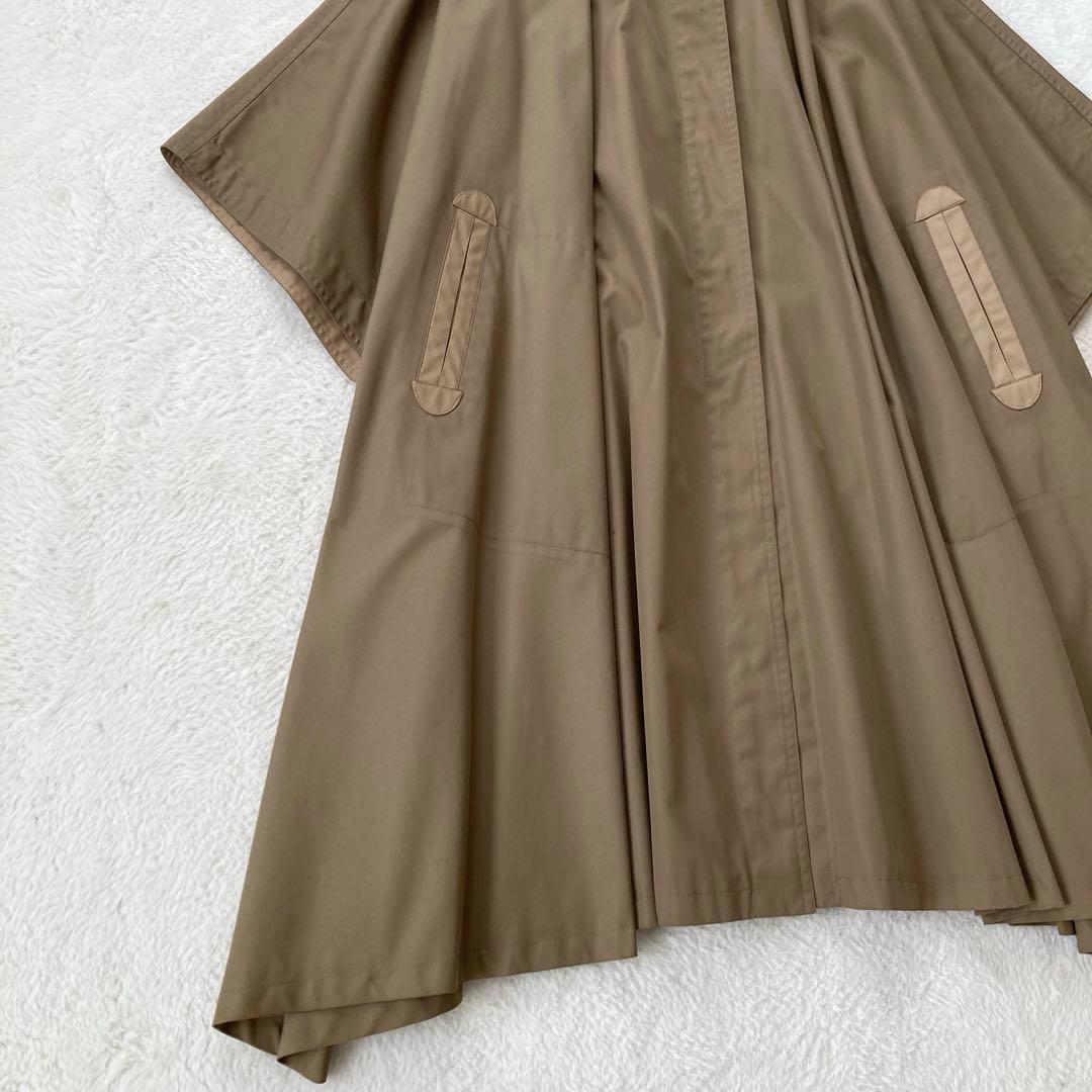 希少☆ティエリーミュグレー　ポンチョ・ケープコート　ベージュ　ヴィンテージ