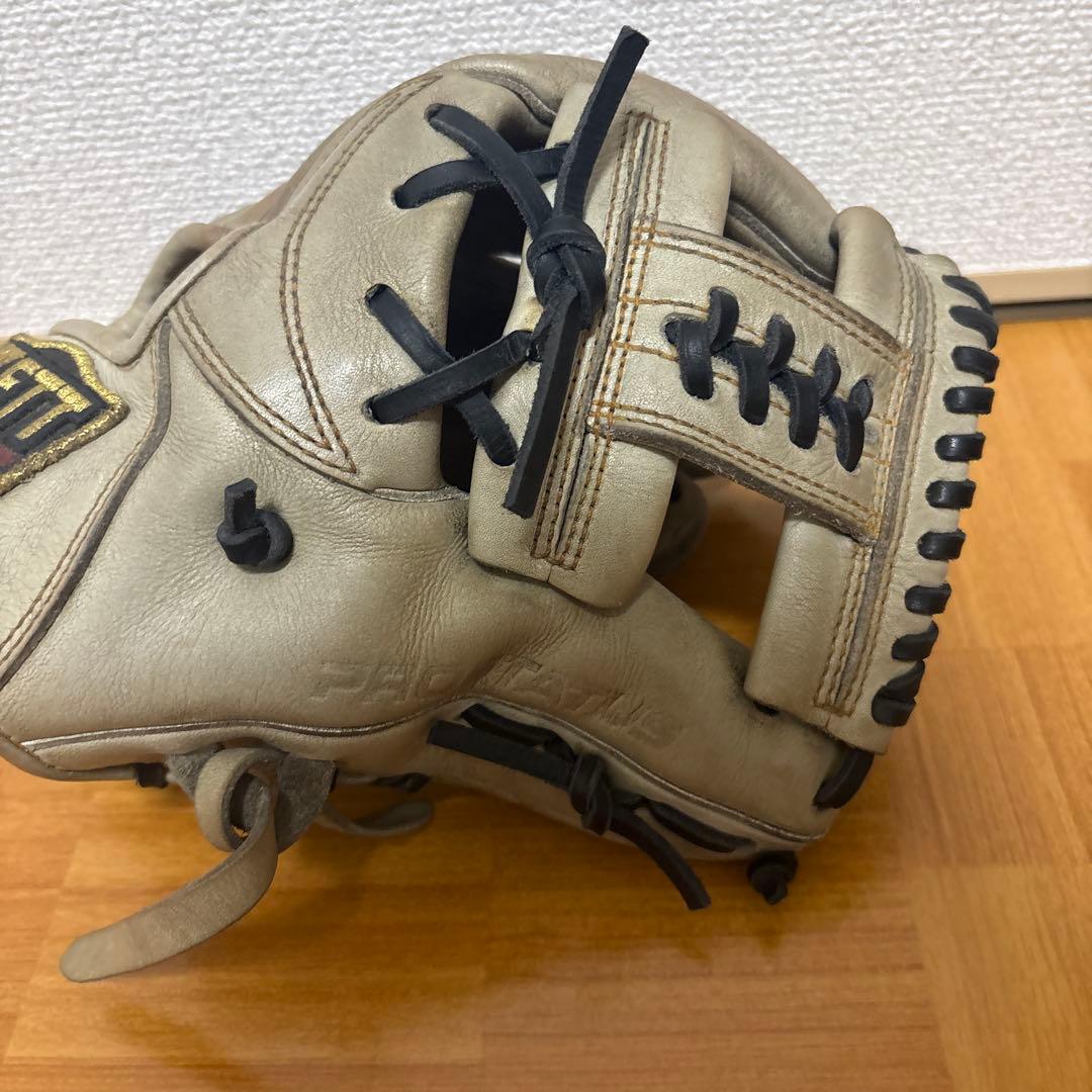 今日中に売りたいので値下げ⭕️ZETT 軟式グローブ ベージュ今宮モデル