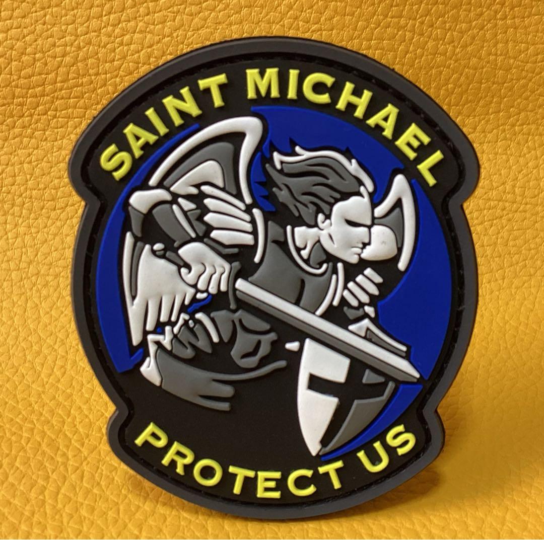 セイントミカエル ラバーパッチベルクロ ワッペン - メルカリ