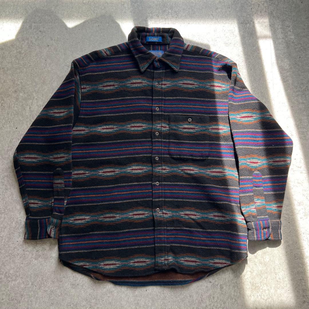 90s PENDlETON ペンドルトン ネイティブ柄 シャツ USA製 - メルカリ
