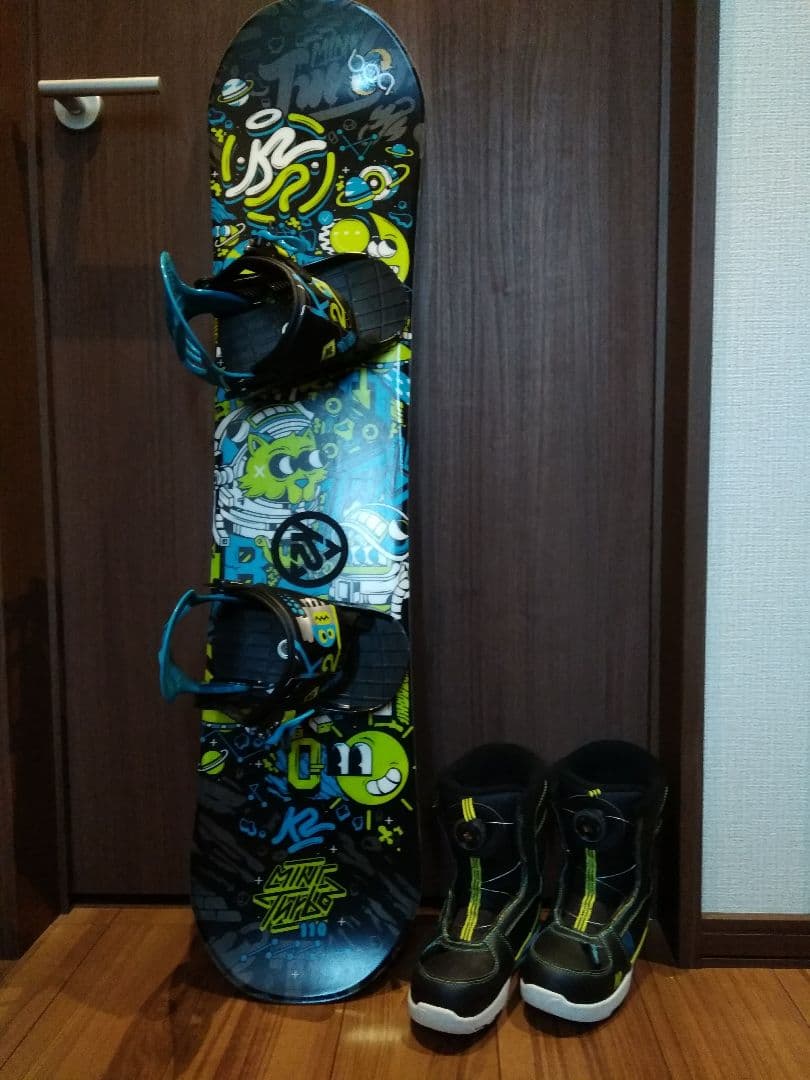 新品 通販スポーツ - ☆超美品☆ケーツー キッズ スノーボード 板110cm