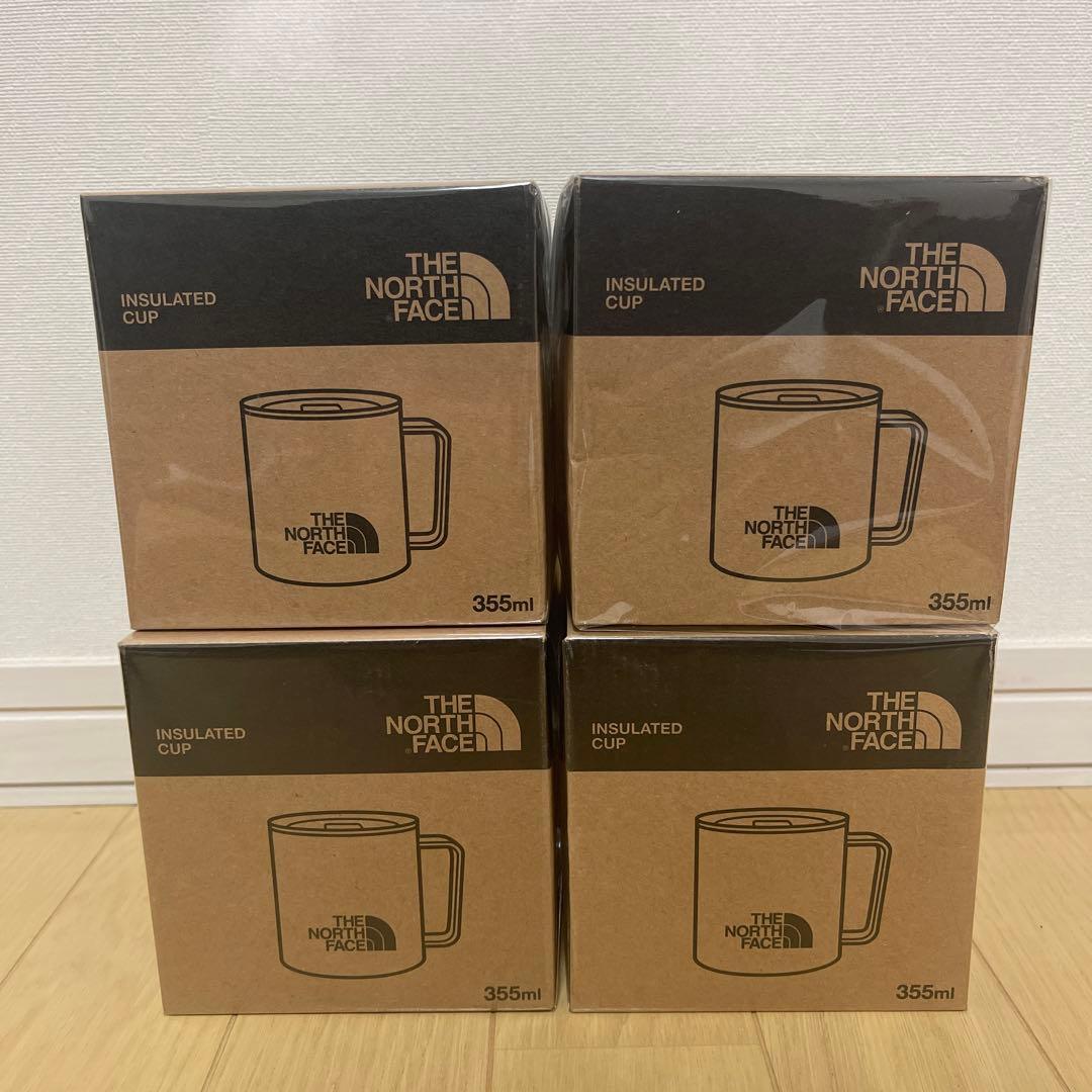 新品未開封　4個セット　ザ・ノースフェイス マグカップ　コップ　キャンプ