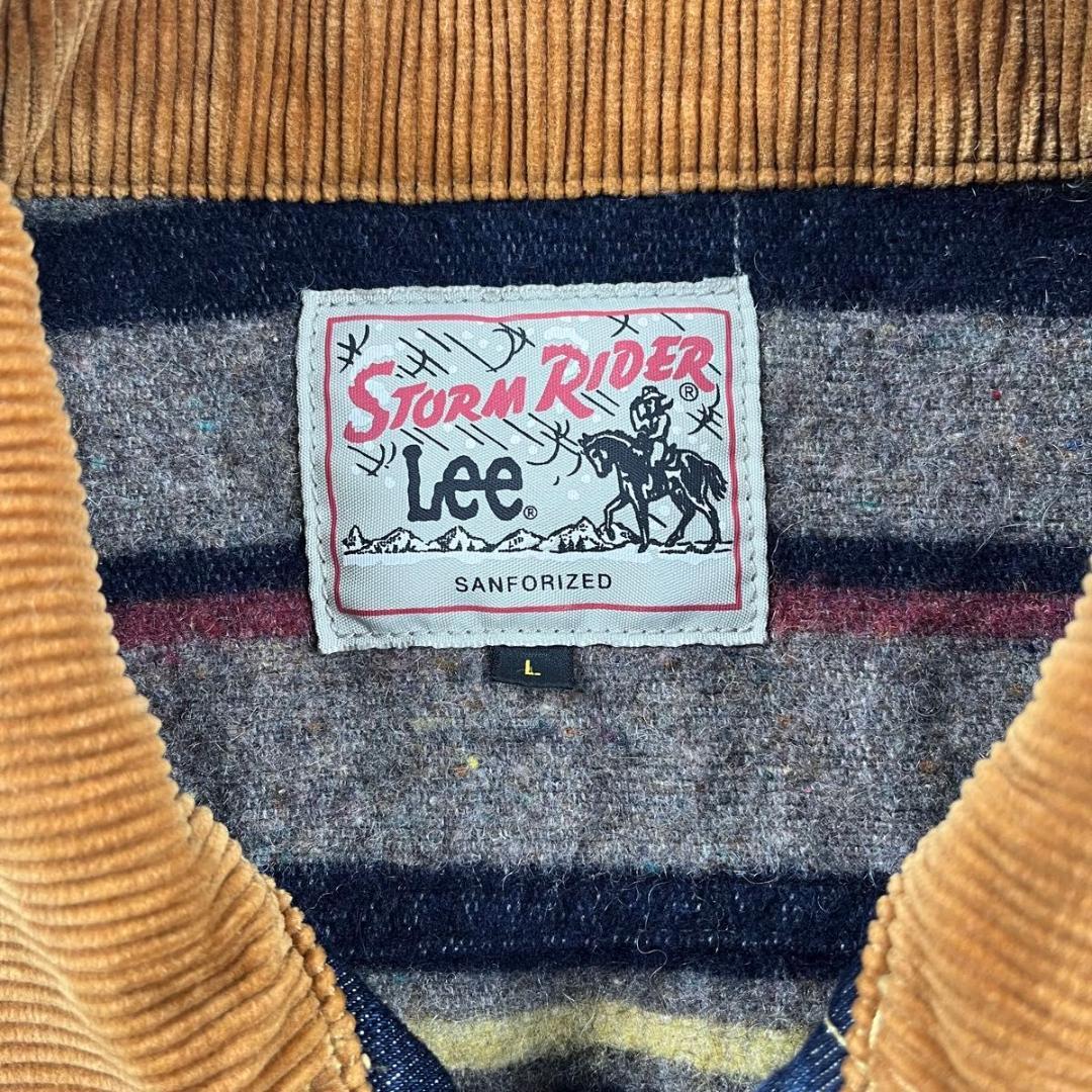 【ほぼ未使用✨️】Lee ストームライダー デニムジャケット 濃紺 LM5110