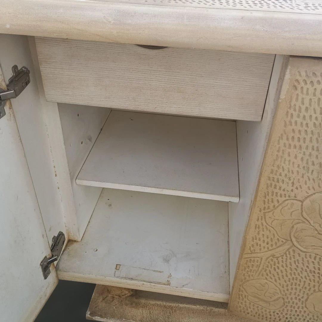 5056）ビンテージモダンなサイドボード・キャビネット／直接渡し希望