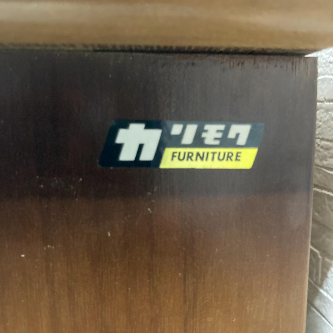 【オールドカリモク】コロニアル　ライティングビューロー　デスク　机　昭和レトロ