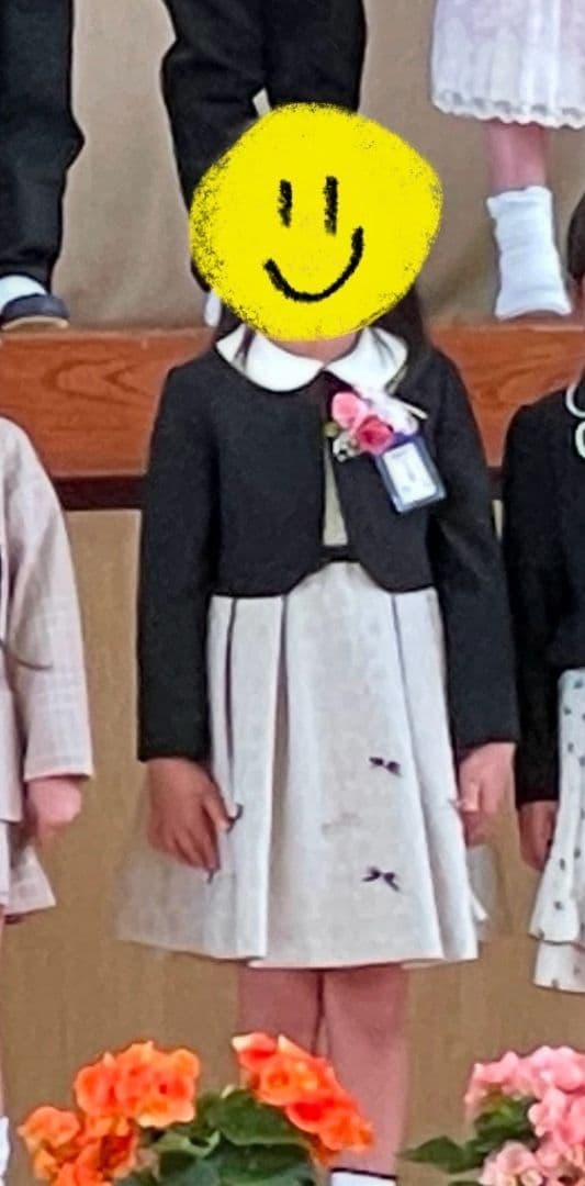 フォーマルドレスセット（ジャケット・スカート・花飾り）