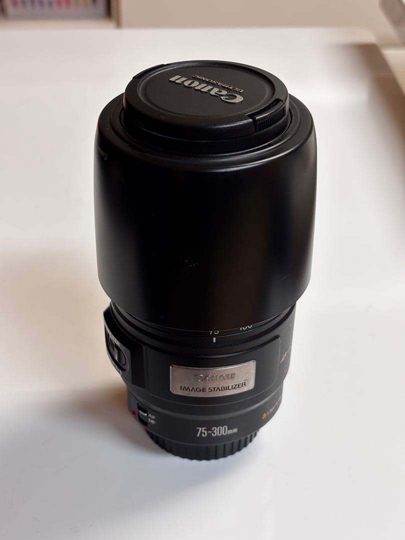 Canon EF 75-300mm is use ズームレンズf4-5.6