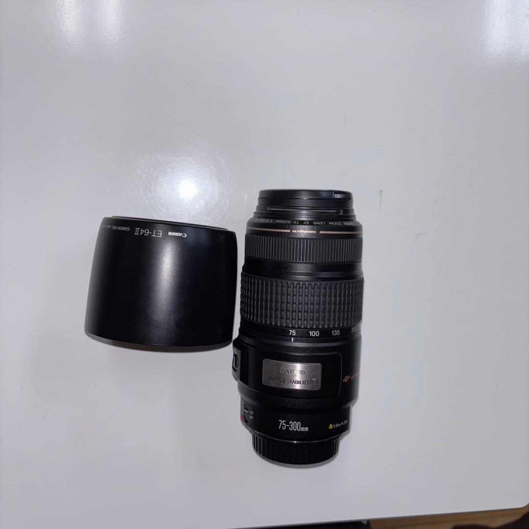 Canon EF 75-300mm is use ズームレンズf4-5.6