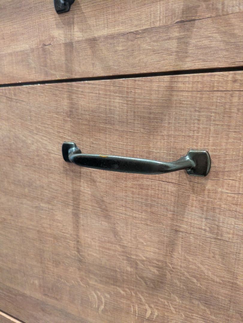 【12/7迄】ロウヤ　アンティーク調　キッチンカウンター　食器棚　キッチンボード