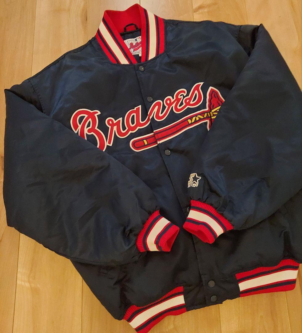 美品】MLB アトランタ・ブレーブス スタジャン 中綿入り 大谷翔平