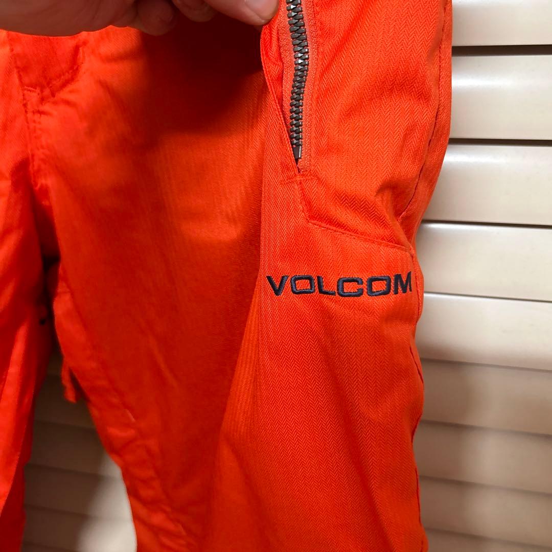 Volcom 子供用 スノーボードウェア セット カラー　オレンジ160サイズ