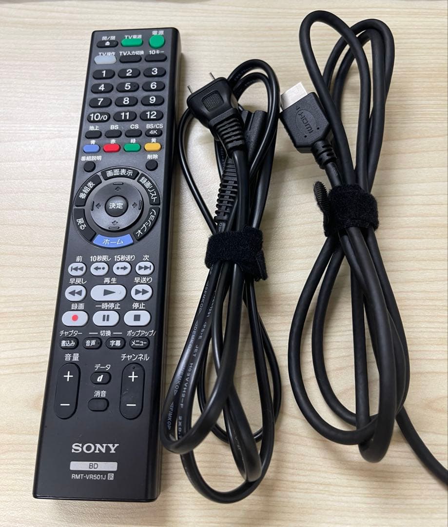 SONY BDZ-FBT4100 HDD容量4TB 4Kブルーレイレコーダー