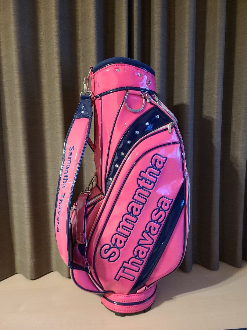 1円～☆完売☆サマンサタバサ☆キャディバッグ☆エナメル☆ピンク