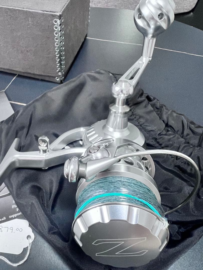 希少 ZEEBAAS ジーバス スピニングリール シルバー ZX2-22-RS - メルカリ