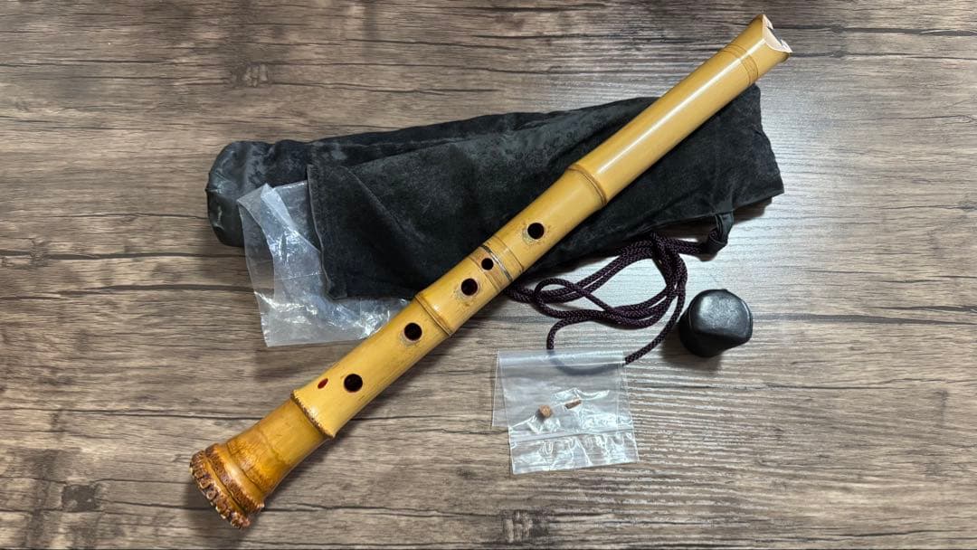 【尺八】三橋貴風監修 / 玄風銘1尺6寸管(E) / 5孔7孔兼用