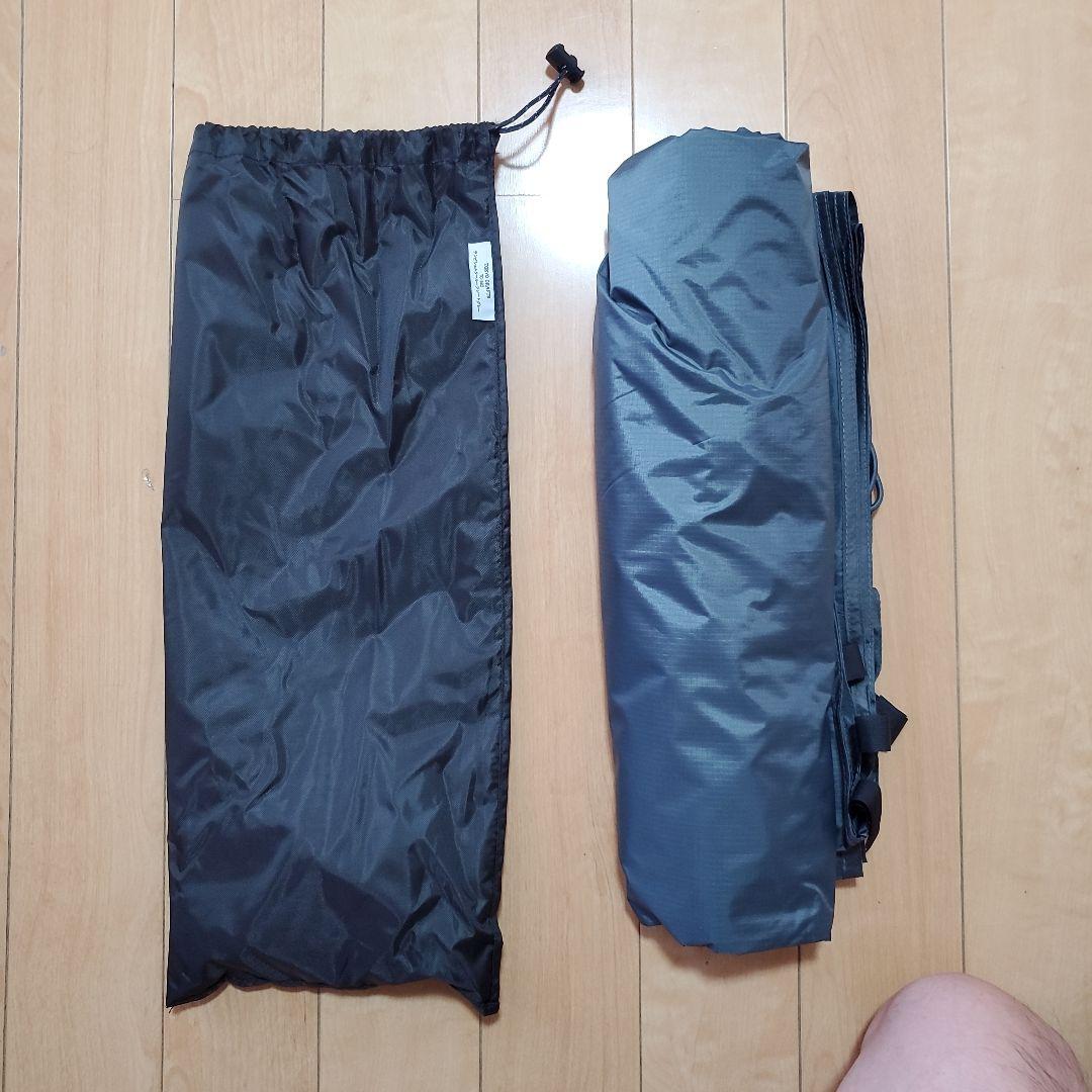 TOKYOクラフト　テンビシェルター　グレー　ルーフシート付き　&　おまけ付き