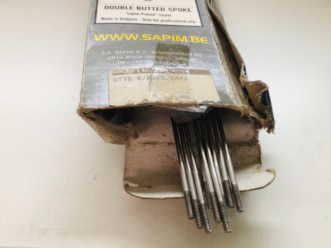 ◉SAPIM・サピム◉スポーク・Race 14G他、開封済みの為に9箱おまとめ！