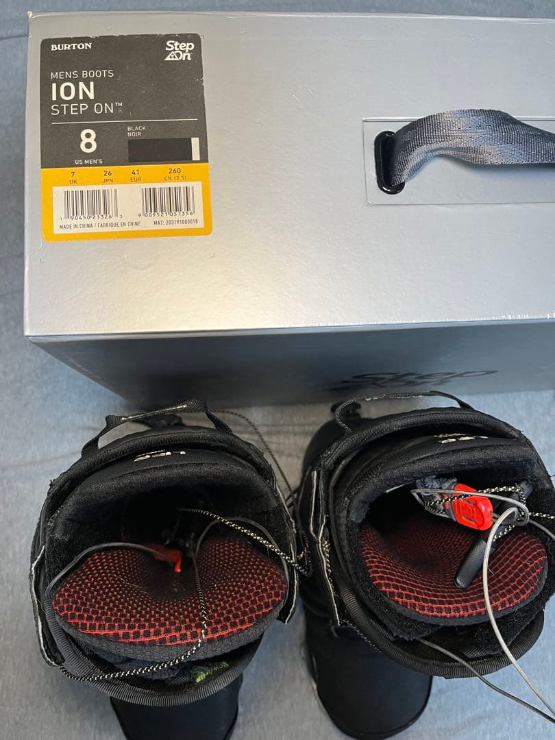 ION STEP ON ブラック スノーボードブーツ