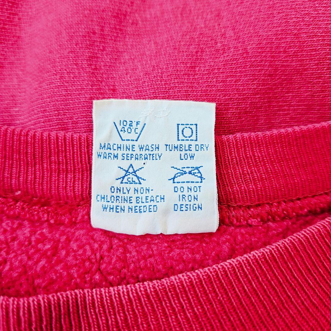 希少　90s チャンピオンリバースウィーブ　レッド　USA製　古着　ヴィンテージ