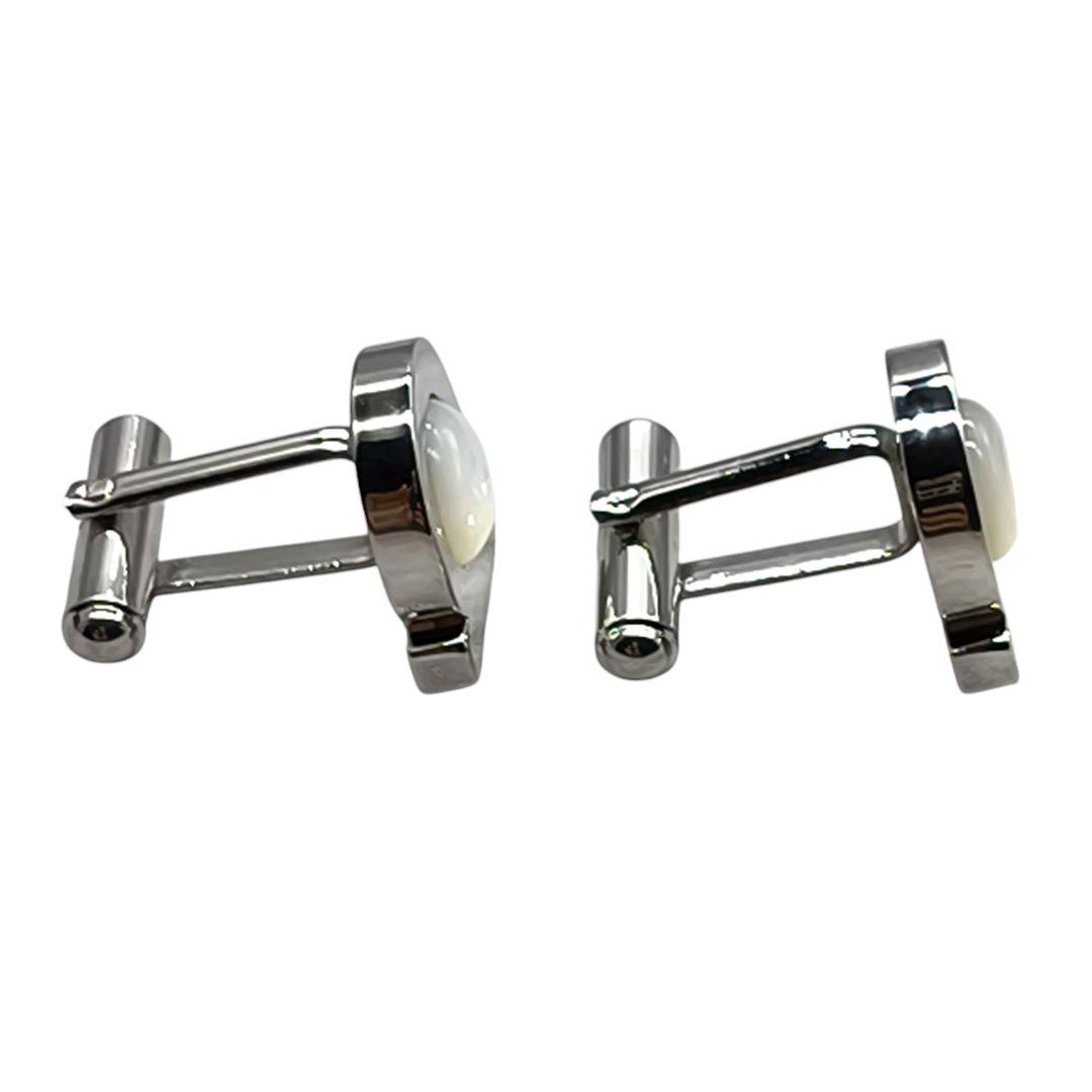 廃盤　極美品　サルヴァトーレ　フェラガモ　カフス　ガンチーニ　ムーンストーン