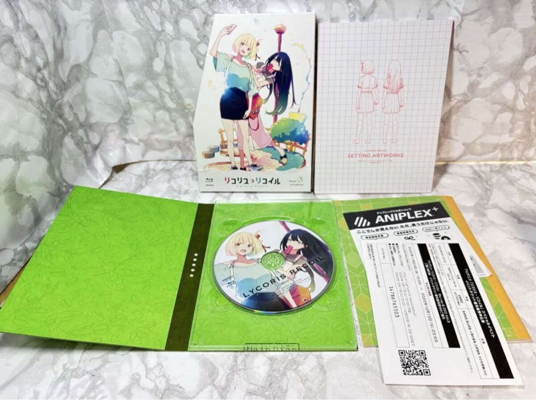 LYCORIS RECOIL Blu-ray 全6巻セット