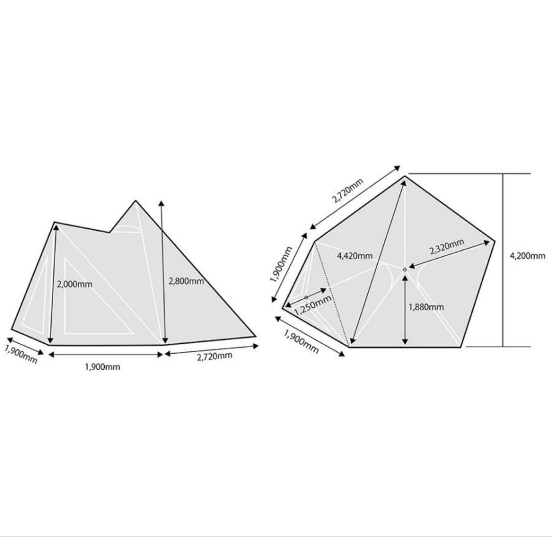 ゆ*ろ様 テンマクデザイン サーカスTC コンフォート レギュラー tent-M