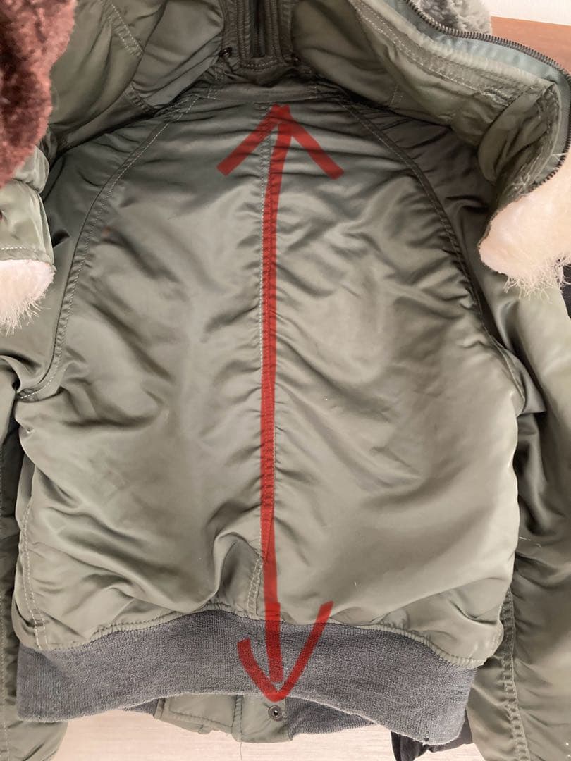 N-2B ヴィンテージ　フライトジャケットジャンティーク購入