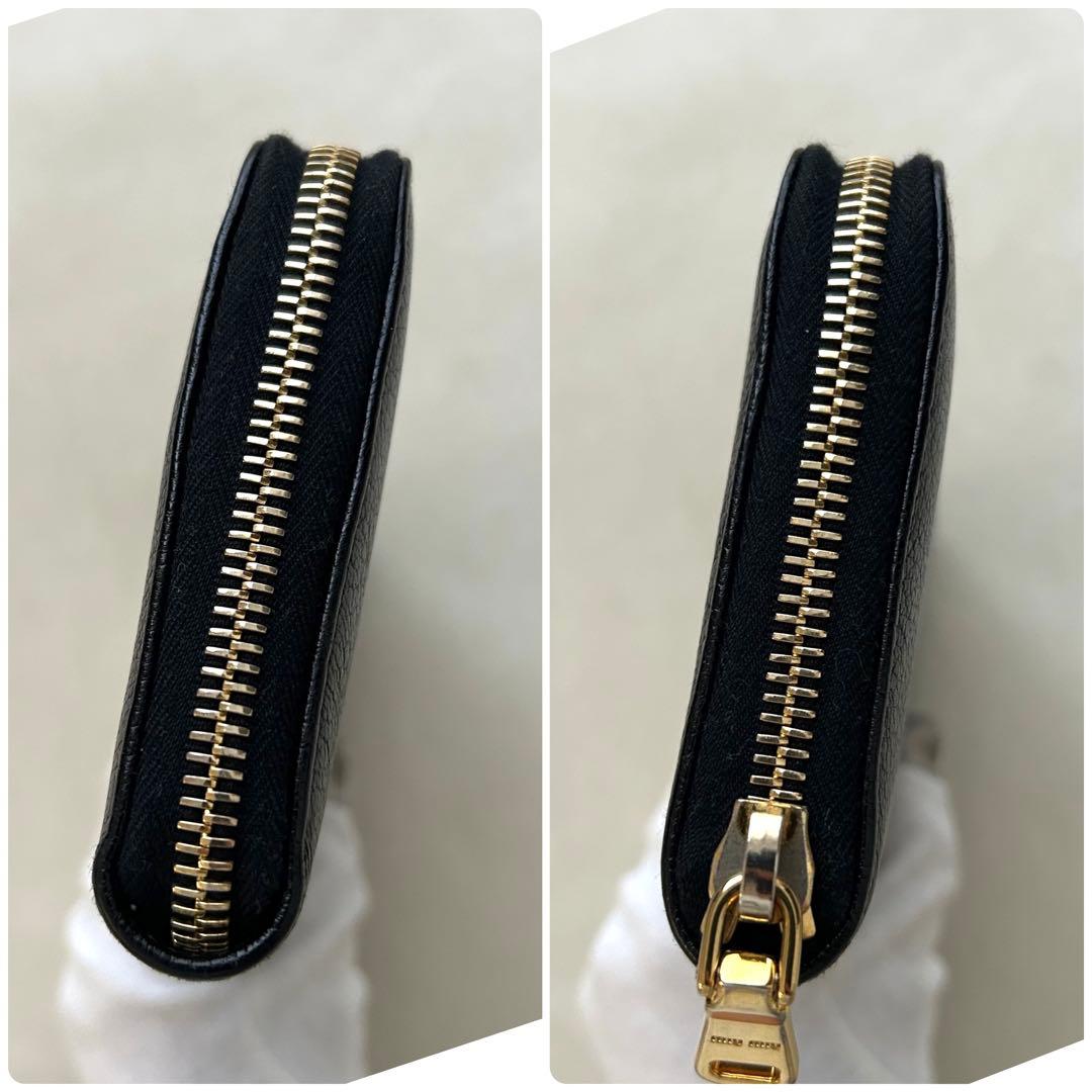 miumiu ミュウミュウ 長財布 ラウンドファスナー 黒