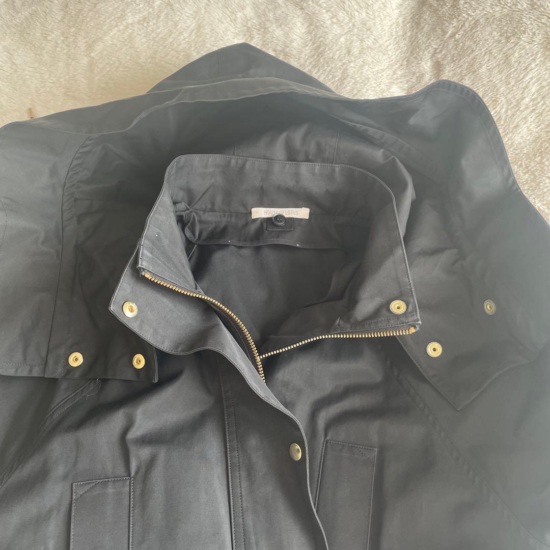 ハウスオブロータス　モッズコート　ブラック