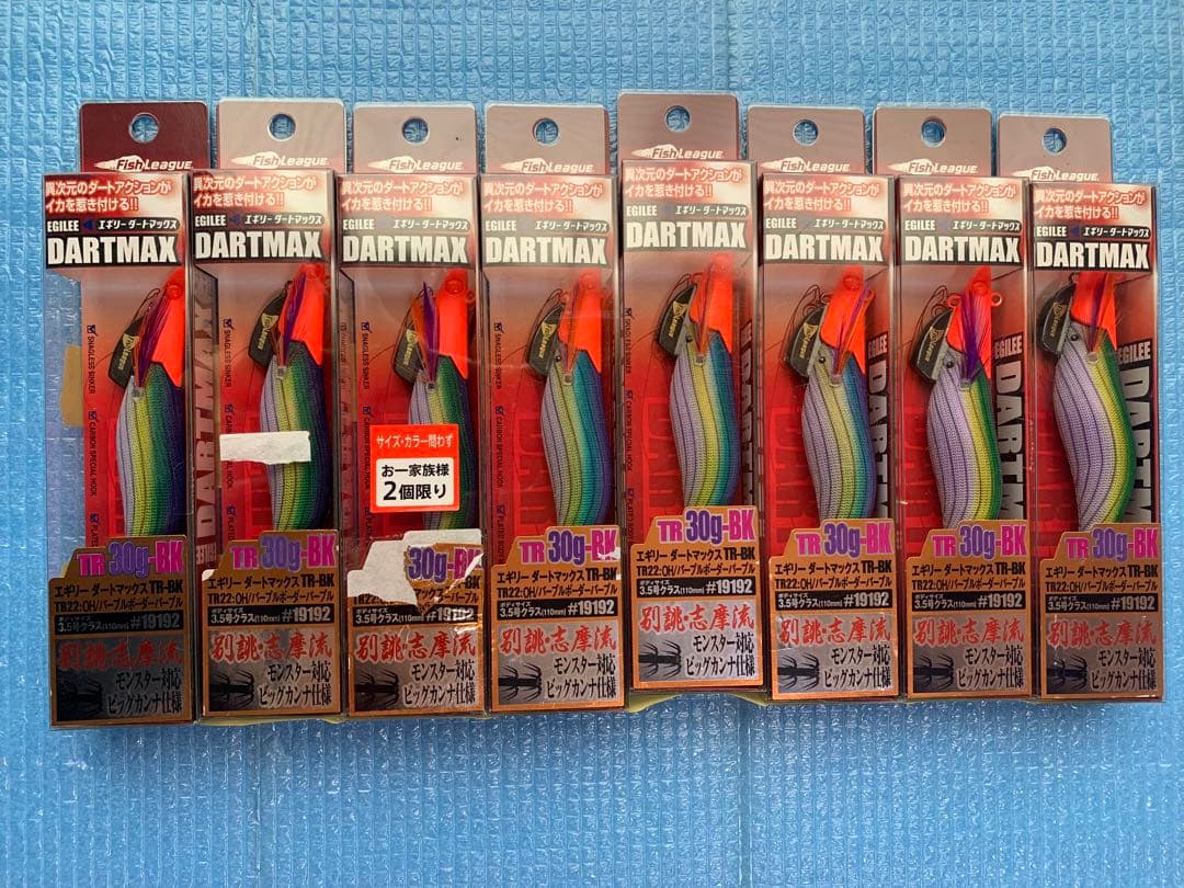 DARTMAX TR 30g 40g 39本　ダートマックス