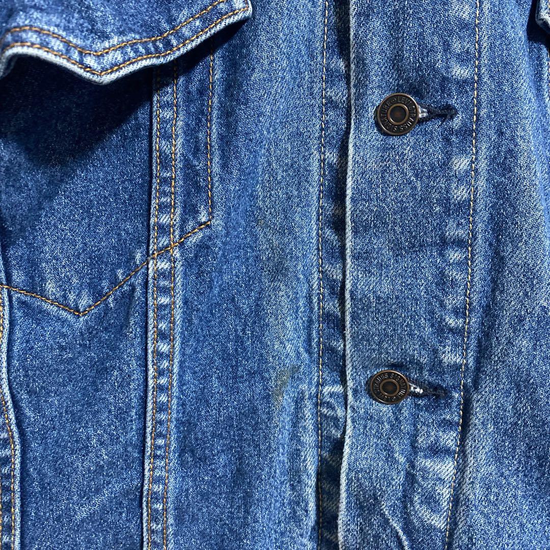 Gジャン リーバイス メンズ デニム ジャケット 2XL 古着 長袖 アウター