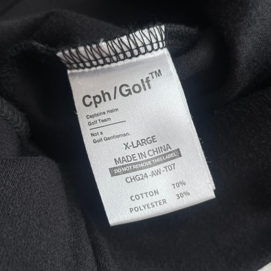 極美品★キャプテンズヘルム★モックネック★トレーナー★ブラック★XL