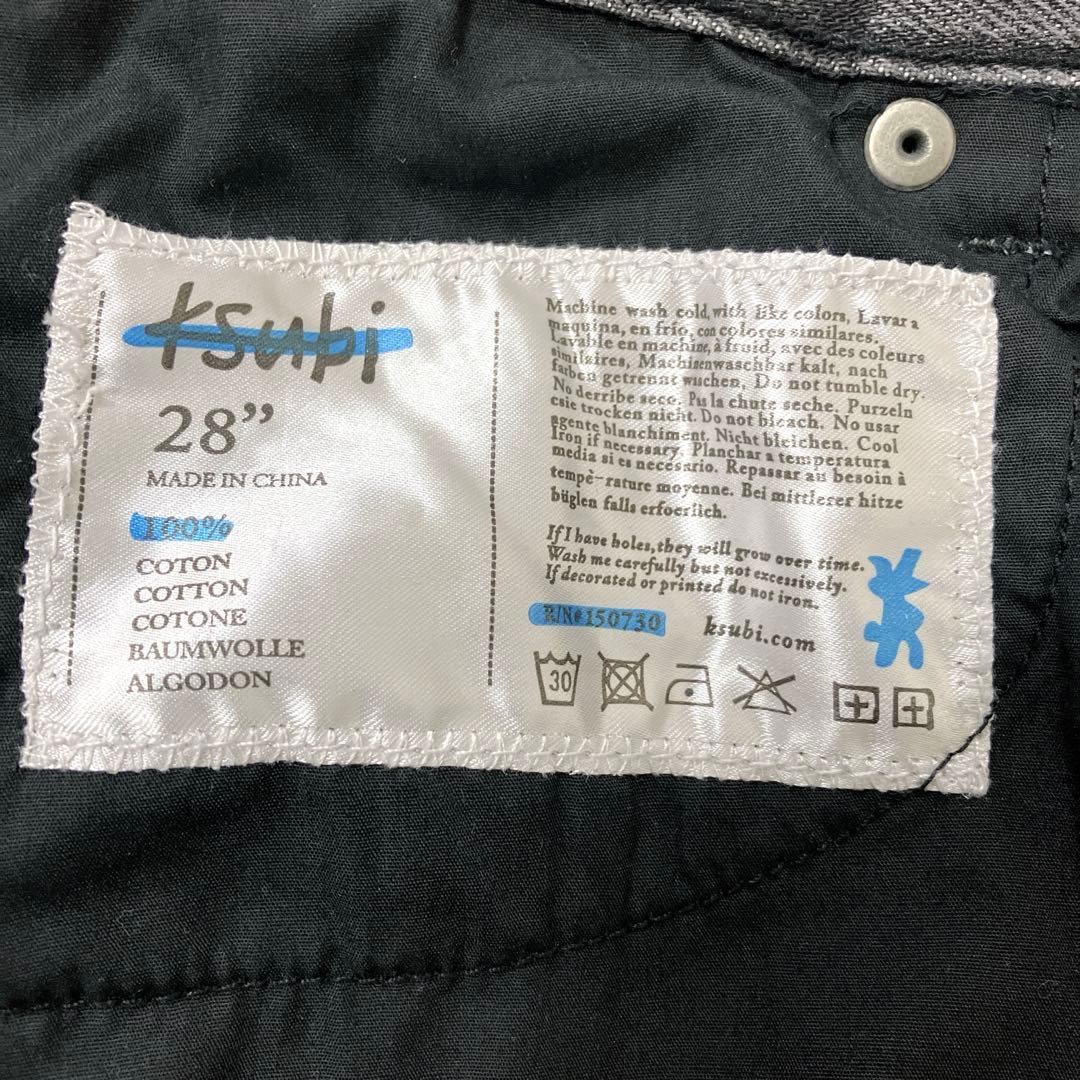 希少✨ ksubi CHITCH DYNAMO 黒タグ デニムパンツ 28