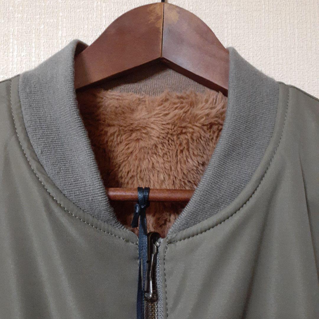 LE GLAZIK MA-1 リバーシブルロングコート 36