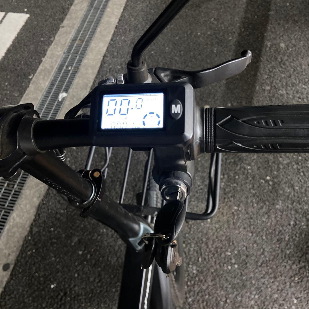 [引取のみ]Ripwheat 電動アシスト自転車 ブラック 48V