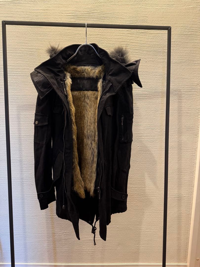 ジャケット・アウター 00s luv maison fur mod coat jacket