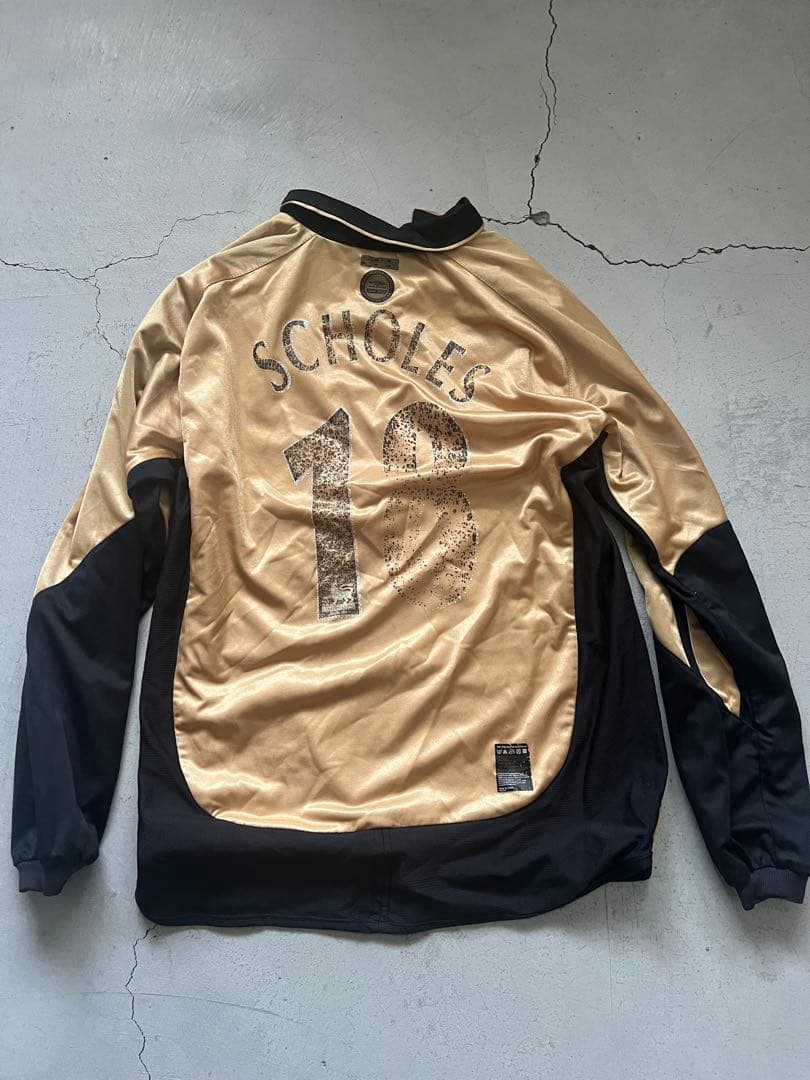 正規品 01/02 マンチェスターユナイテッド away/3rd スコールズ - メルカリ