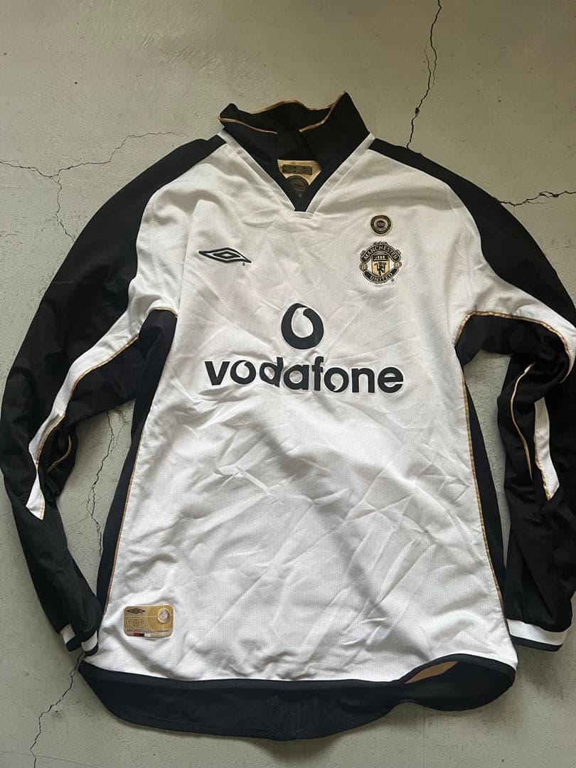 正規品 01/02 マンチェスターユナイテッド away/3rd スコールズ - メルカリ