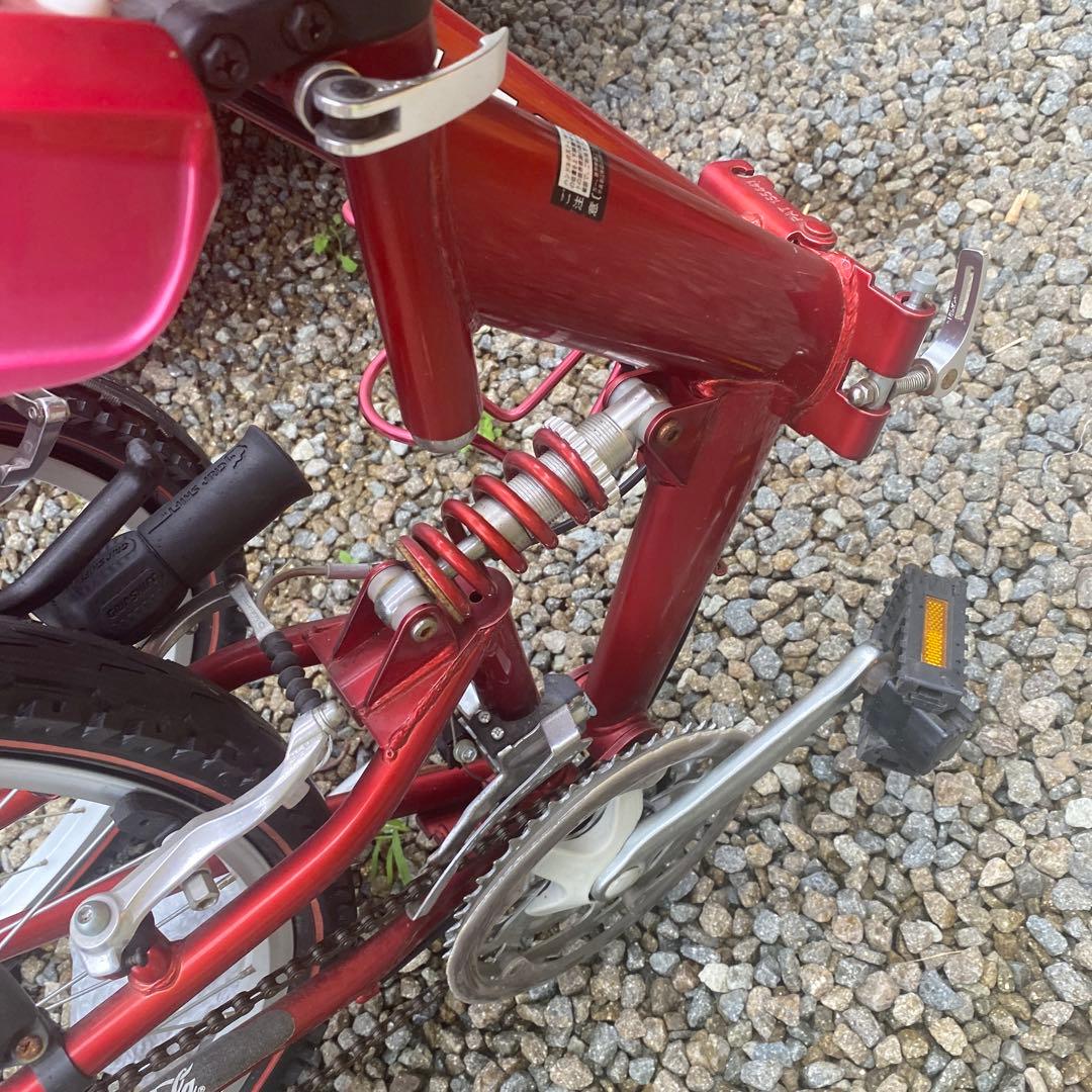 プジョー コカコーラ 折り畳み自転車 マウンテンバイク 26インチ