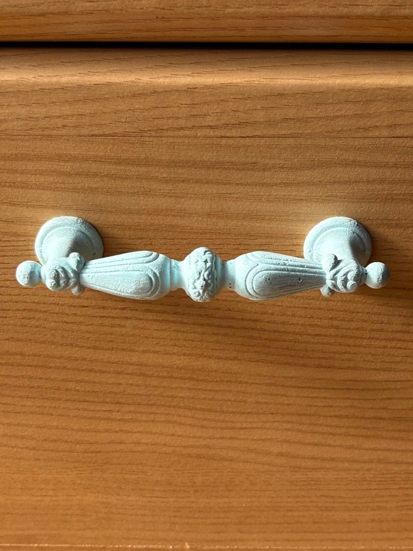 〈 美品 〉フランス調 チェスト 金属 取っ手 引き出し 収納