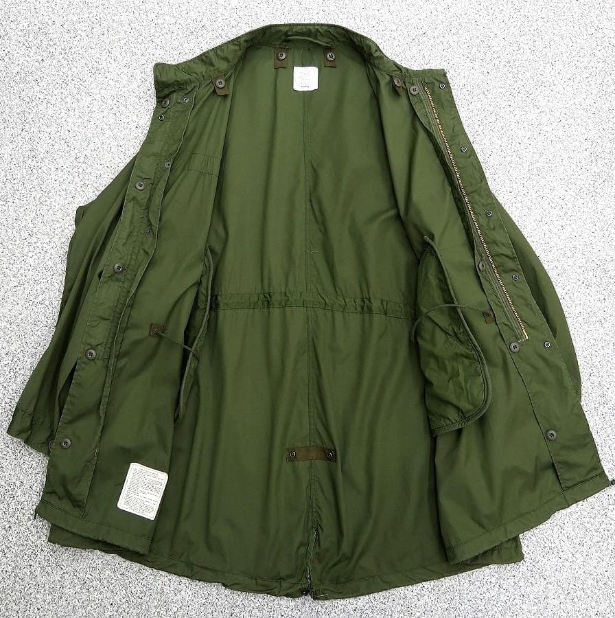 極美 XL 米軍実物 70s M-65 モッズコート ライナー フード セット⑤