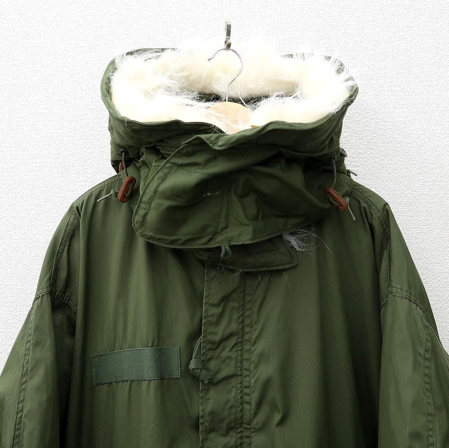 極美 XL 米軍実物 70s M-65 モッズコート ライナー フード セット⑤