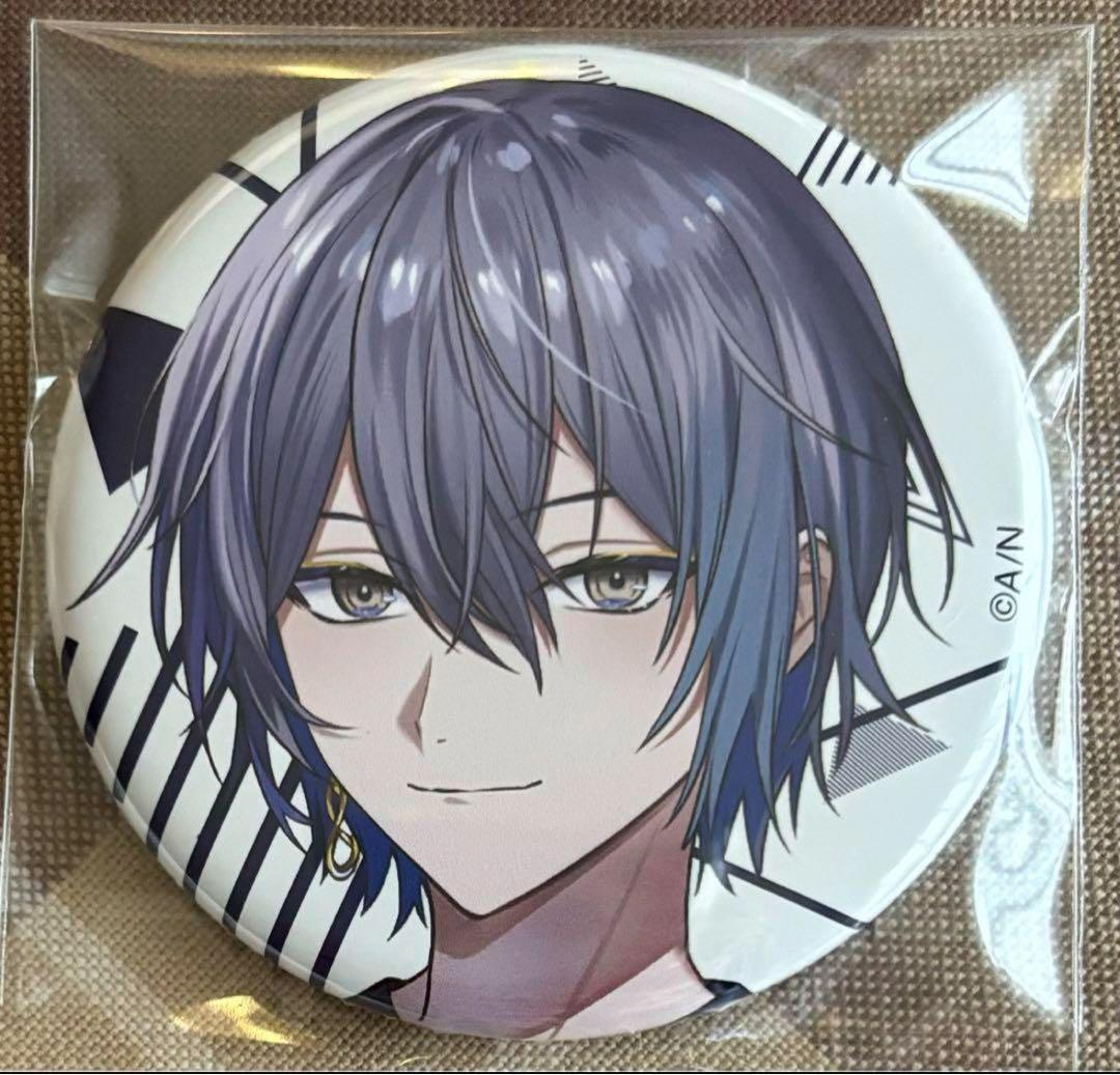 にじフェス 2023 缶バッジ 小柳ロウ インディゴ A クラスTシャツ