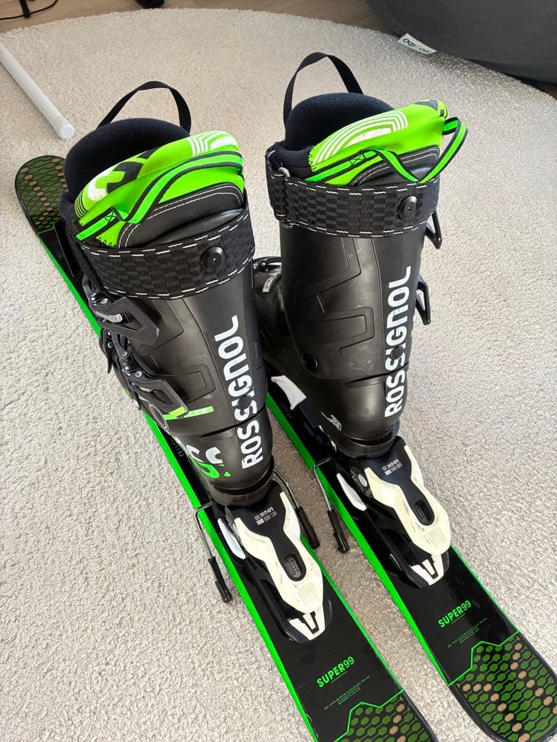 Rossignol ファンスキー板 バインディング+ブーツ(26.5cm)付き