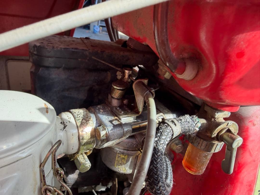 イセキ 大型大豆脱粒機 ビーンスレッシャ BTH エンジン作動確認済み