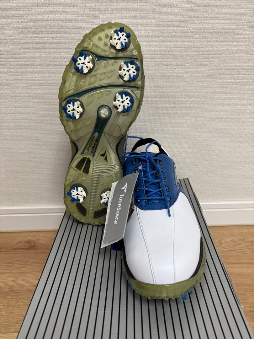 【新品】TOURSTAGE ゴルフシューズ GORE-TEX 26.5センチ