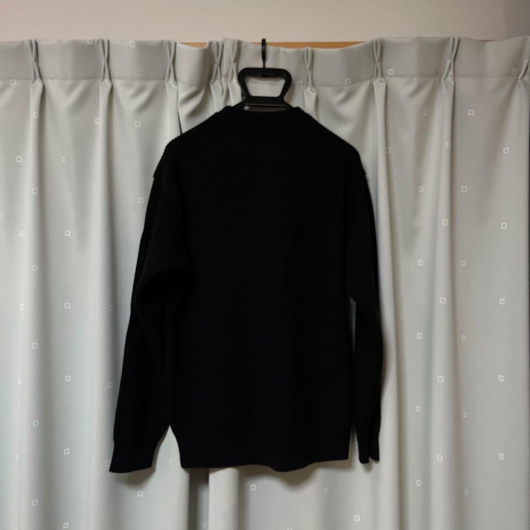 オーラリー　ブラック ニット 3