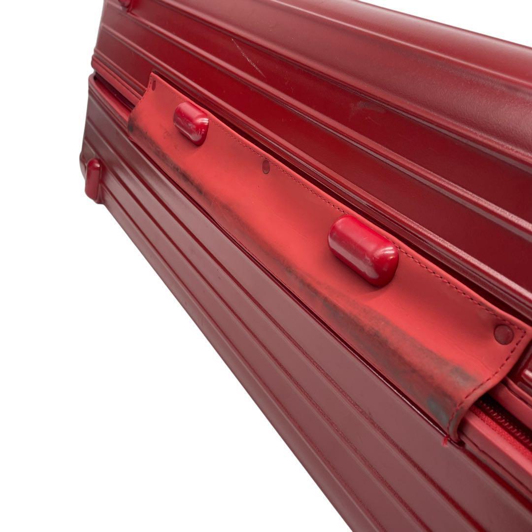 リモワ キャリーケース スーツケース サルサ トラベル ビジネス 4輪 赤
