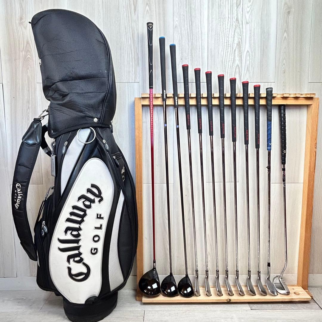 【メンズ右】キャロウェイLEGACY X-14 メンズゴルフ 12本セット