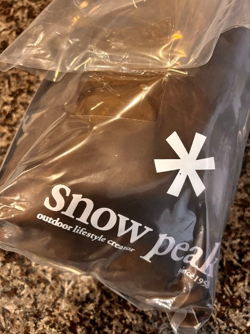 早い者勝ちです！【新品未開封】スノーピーク　ライトタープ　ペンタシールド